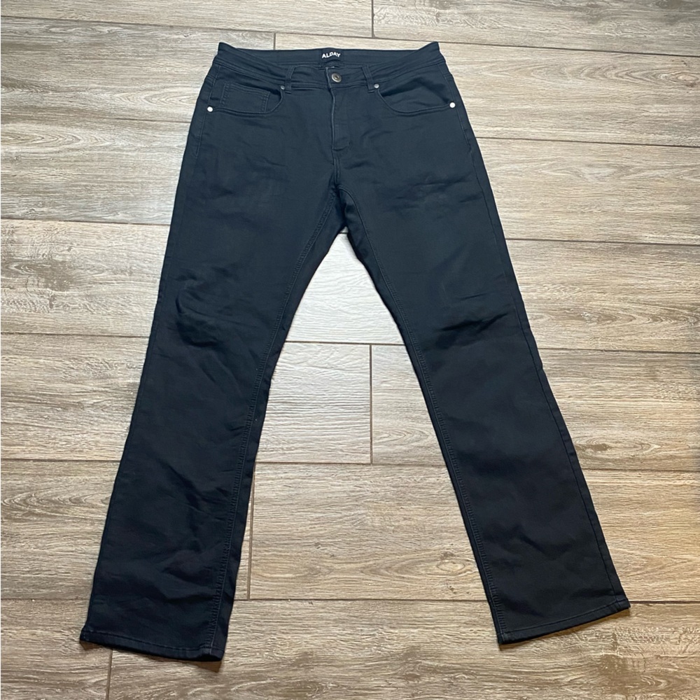 Alday 30W 32L Black Jeans - Picture 2 of 9